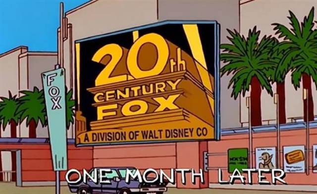 Disney Fox Los Simpson